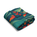 Heliconia Fleece Blanket