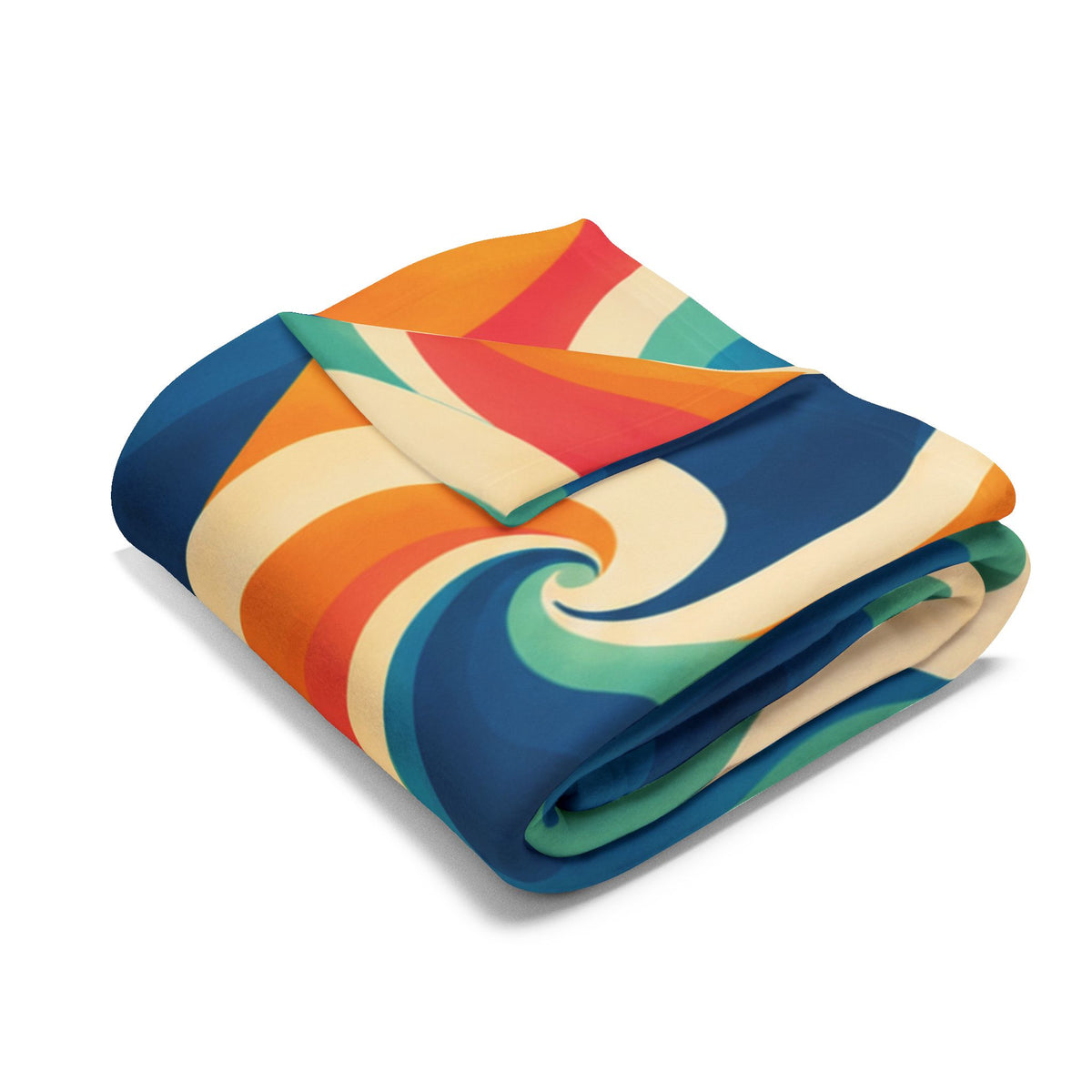 Wave Fleece Blanket
