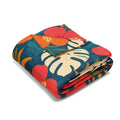 Hibiscus Fleece Blanket