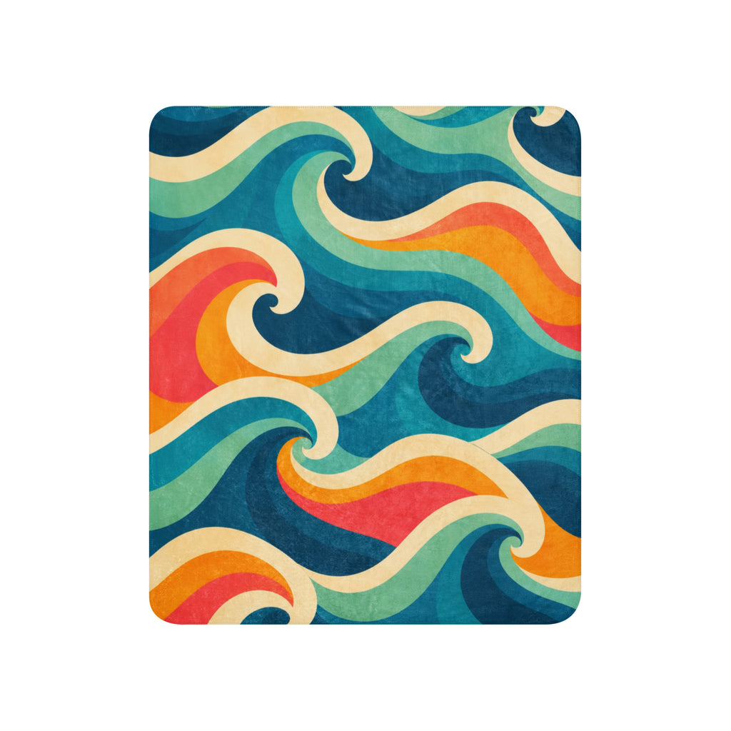 Wave Sherpa Blanket