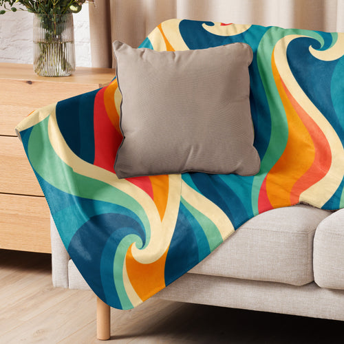 Wave Sherpa Blanket