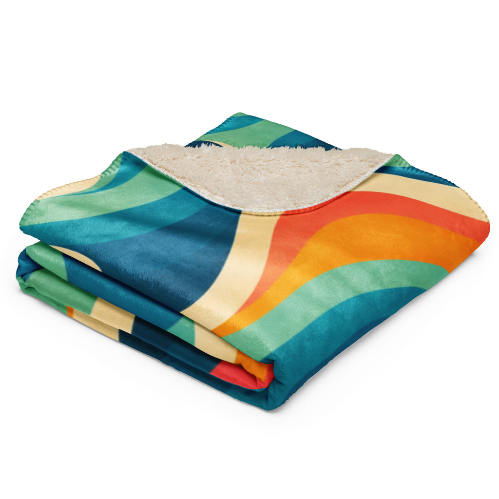 Wave Sherpa Blanket